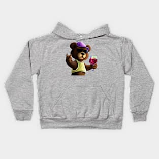 Rapper Bear Kids Hoodie